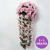 Hangflower - Prachtige Kunstbloemen Voor Binnen En Buiten (Laatste Dag 1+1 Gratis) Lichtroze