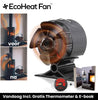 Ecoheat Fan - Warmte Aangedreven & Energiebesparende Kachelventilator 1363