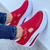 Afbeelding laden in Galerijviewer, Womens Canvas Shoes Rood / 35