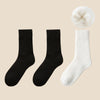 Afbeelding laden in Galerijviewer, Winter Thermische Sokken Zwart+Zwart+Wit Sokken